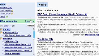 Google Reader New Features Drag & Drop and Recommendations