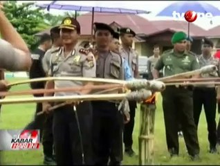 2,5 Ton Ganja Kering Dimusnahkan Polres Bireuen