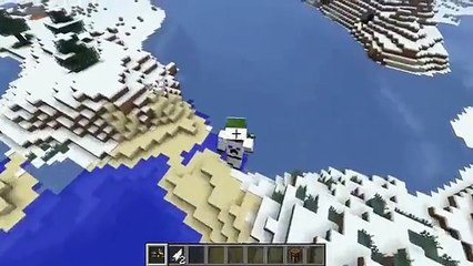 HelldogMadness! Minecraft 1.6.4 MOD SUPER MOTO DE NIEVE!