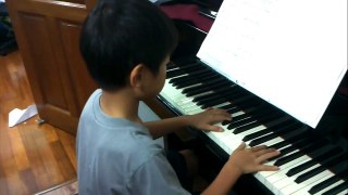 Learning to play a  song on Piano