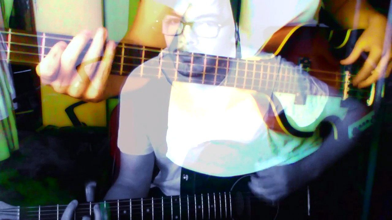 Fall Out Boy Twin Skeleton Hotel In NYC (Guitar and Bass)