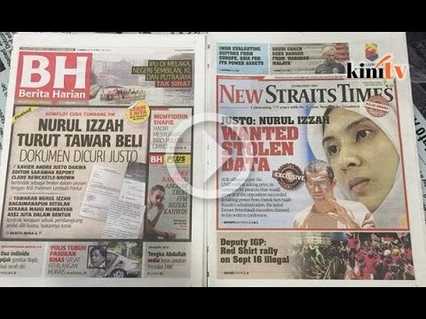 Justo report - Nurul to sue if NST, BH don't apologise
