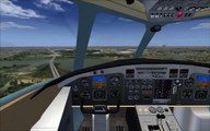 FSX - Saab 340 Landing KMSP