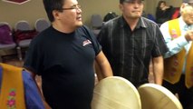 Drum Dancing - Deline Drummers in Yellowknife, Northwest Territories