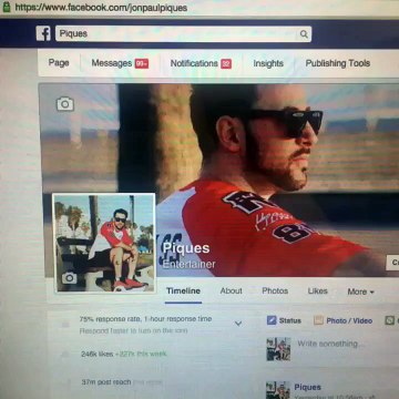 Piques Type piques and like my page then send me a message and I will respond to everyone by the end of the day. Www.facebook.com/jonpaulpiques