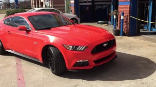 2015 Mustang GT 5.0 Tunnel Ram System custom exhaust by Kinney's