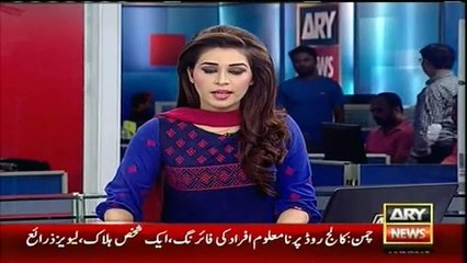 Karachi police bring extortionist to court on a motorcycle