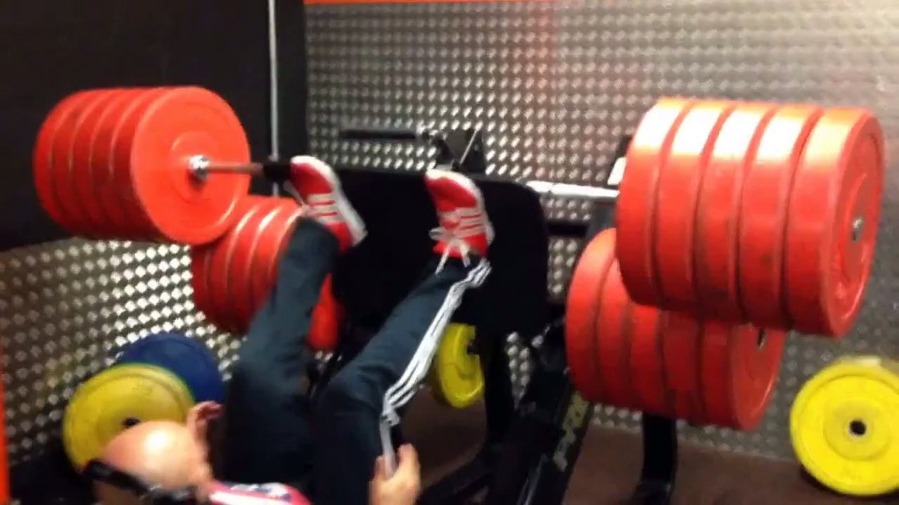 Legs workout , Leg press, 500kg