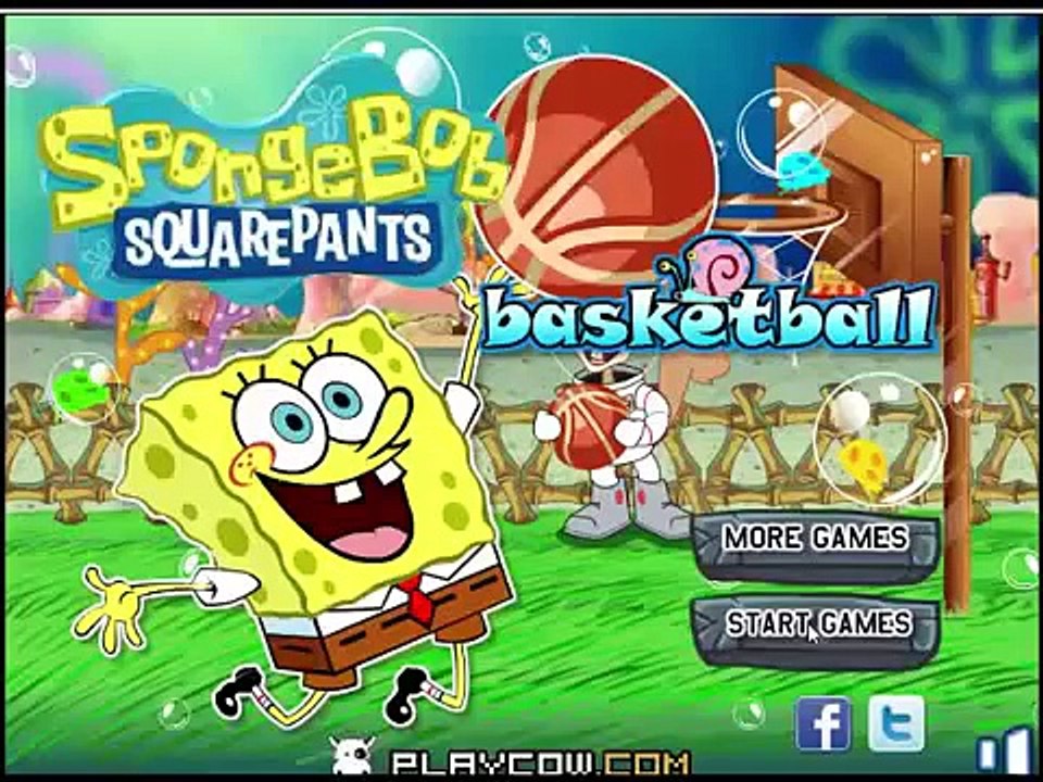 Spongebob Squarepants Basketball With Sandy Games for Kids 2015