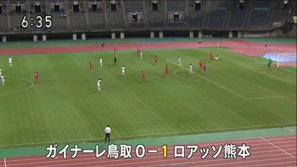 サッカー天皇杯　ガイナーレ敗れる