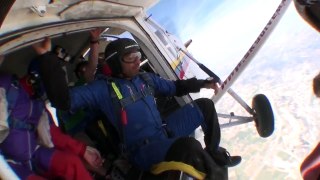 Skydiving Graduation Jump AFF7
