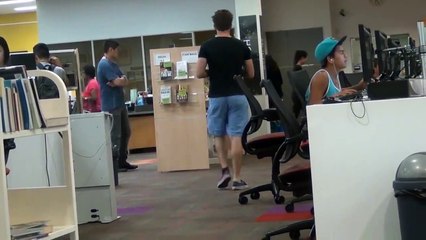 Banned from quite a few libraries for doing this