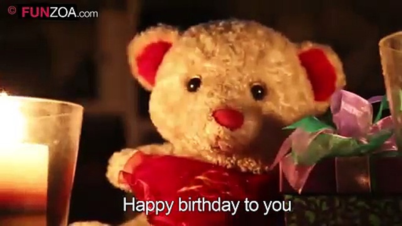 Happy Birthday Song Cute Teddy Sings Very Funny Song Must Watch