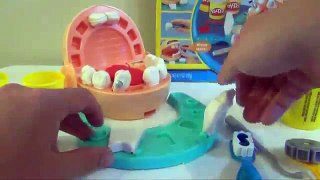 PLAY-DOH Tutorial Doctor Drill N Fill Playset How to Make Play-Doh Teeth with the Dentist