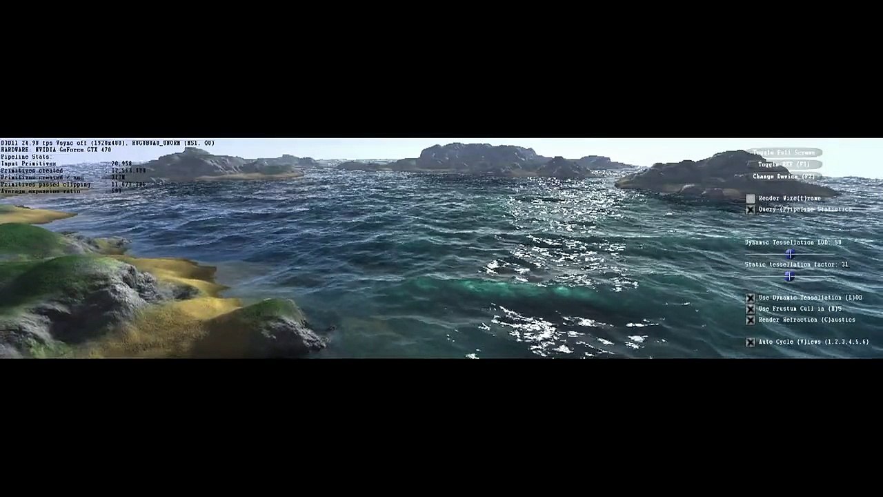 nVidia Island Demo 1080p DirectX 11 - Surround-Screen Gaming