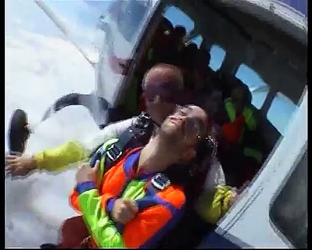 Saut en parachute - Mont St Michel - 29 Juin 2008