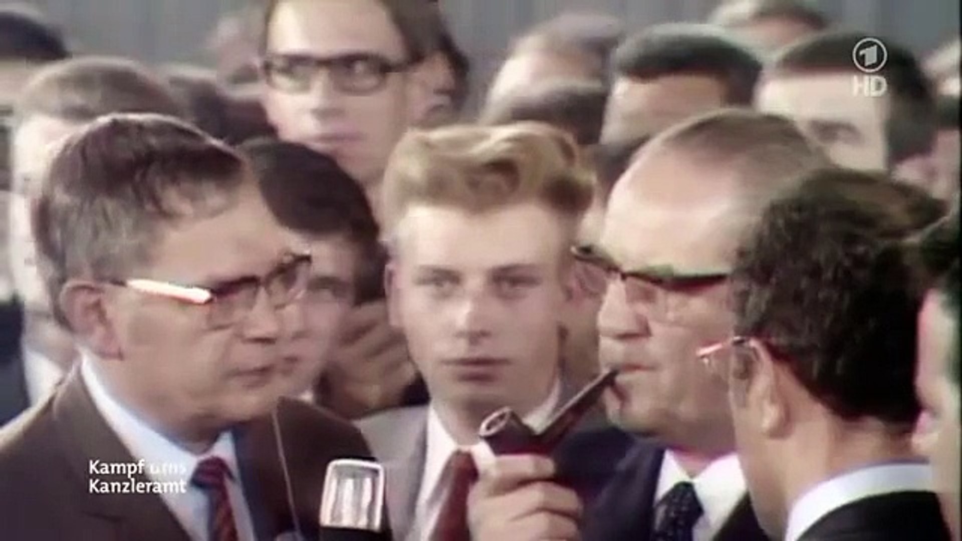 ⁣Herbert Wehner Interview Wahlabend 1969