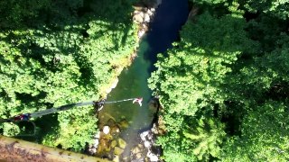 Amboy Bungee Jump- Haley's First Jump 2012