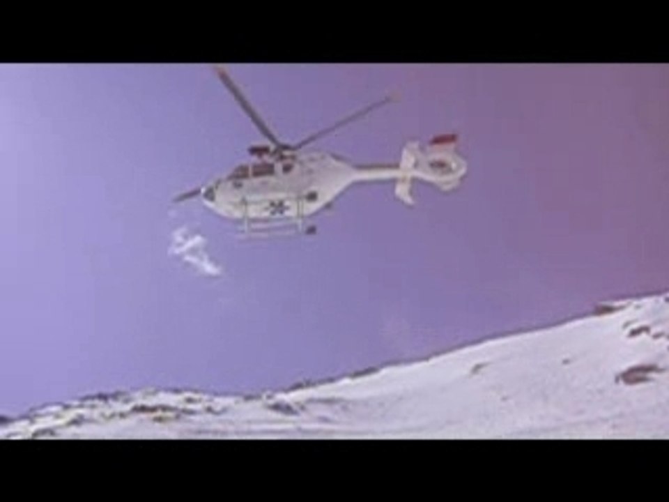 Hélicoptère évacuation EC135 Les Arcs