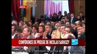 2008: conférence de presse de Nicolas Sarkozy