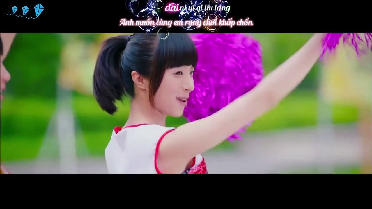 [Vietsub + Kara] Em là cây kẹo bông của anh (MV cut scenes Thiếu nữ toàn phong)