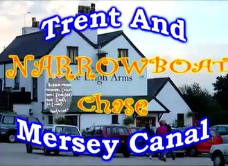 Trent & Mersey Canal - Narrowboat Chase (time lapse)
