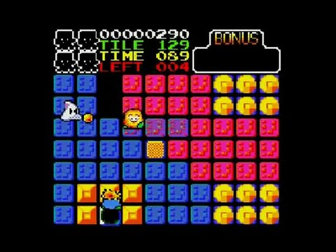 Sega Game Gear: Slider aka Skweek (1991)