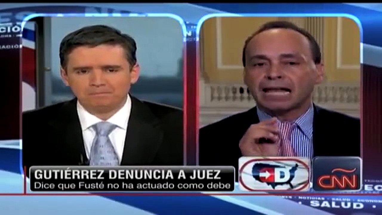 Luis Gutierrez hace denuncias Breaking News CNN en Español - feb - 2011