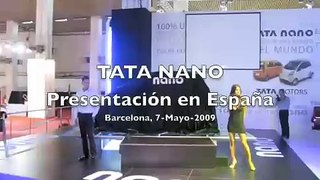 Presentación Tata Nano Europa