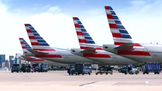 American Airlines new livery on the 777-300ER
