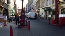 Walking through London's Chinatown