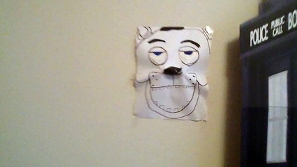 Real life FNaF freddy poster