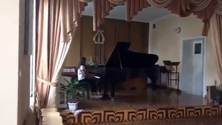 Piano performance at Kolomyia Music School #1 named after Kos-Anatolsky