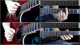 Sting - La belle dame sans regrets guitar lesson (Уроки игры на гитаре Guitarist.kz)