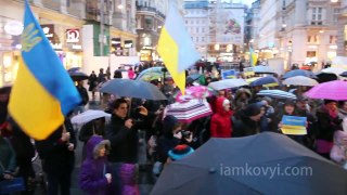 Українці Відня влаштували власний Євромайдан на підтримку руху України до Європи