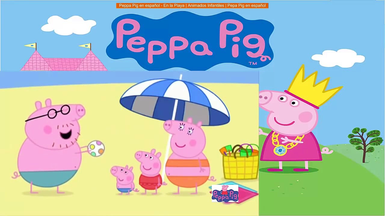 Peppa Pig en español - En la Playa | Animados Infantiles | Pepa Pig en español