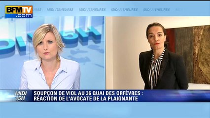 Quai des Orfèvres: "A qui appartient ce dernier ADN?", demande l'avocate de la touriste canadienne