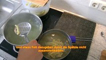 Vegane Zwiebel-Spätzle - Spätzleteig Selber Machen - Rezepte Von Koch's Vegan