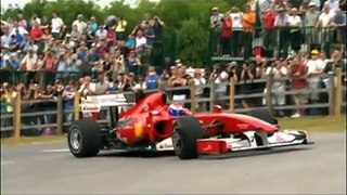Ferrari F1 Burnout and Donut