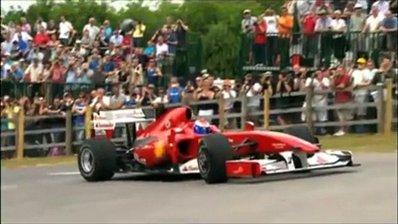 Ferrari F1 Burnout and Donut