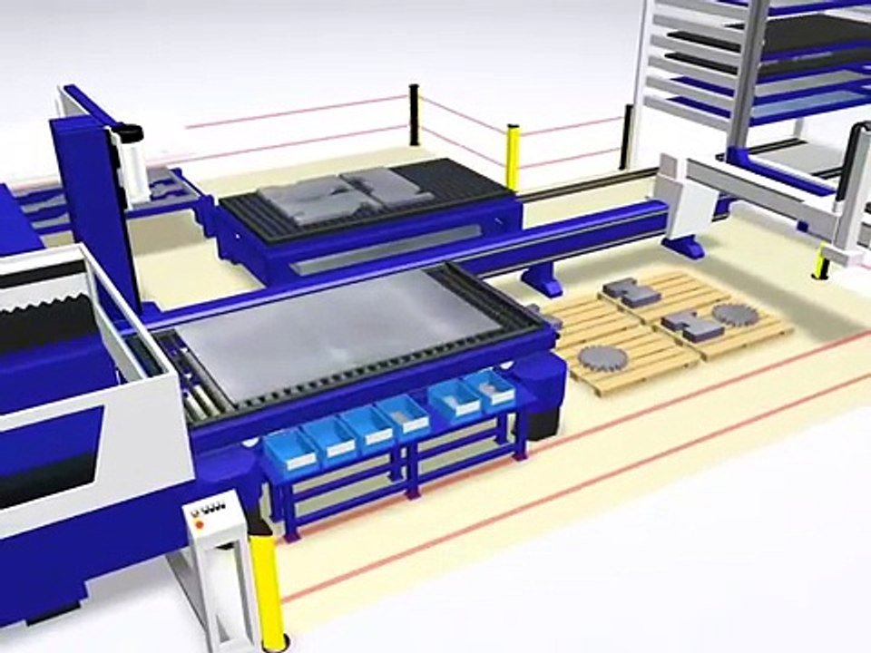 TRUMPF Automation: TruLaser with LiftMaster Sort, SortMaster, and TKL ...