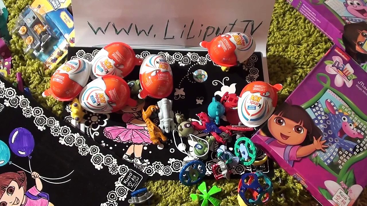 Dora The Explorer   Collection   Dora for children open Kinder Joy  (egg 23) 2014✔