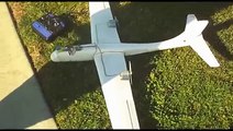 Part 1 of 2 : Homade made RC glider from Blade CX2 Guts