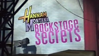 Hannah Montana Backstage Secrets Part 1/3