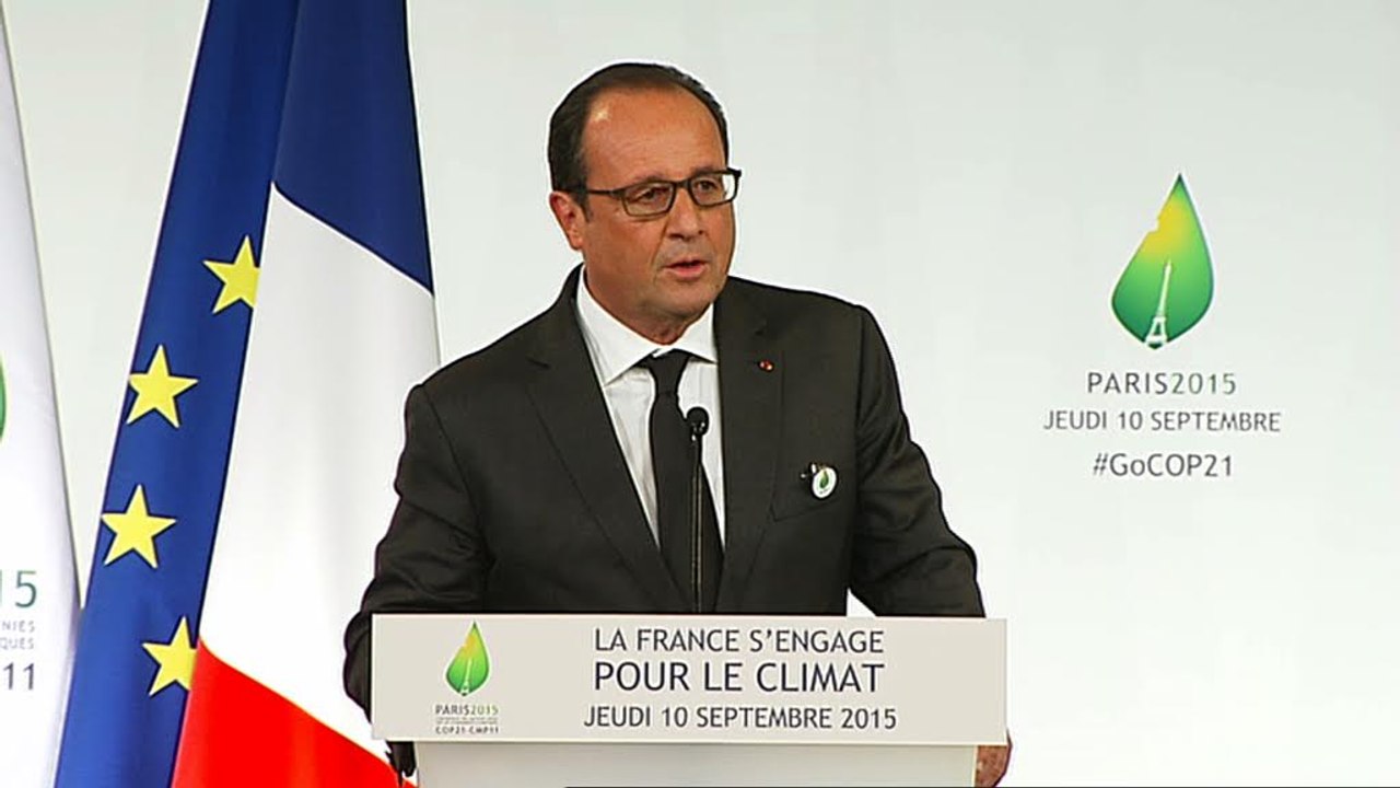 Discours lors de l'événement « La France s’engage pour le climat - En avant la COP 21 » #GoCOP21