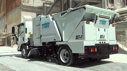 TYMCO Model DST-4 Mid-Sized Dustless Regenerative Air Street Sweeper