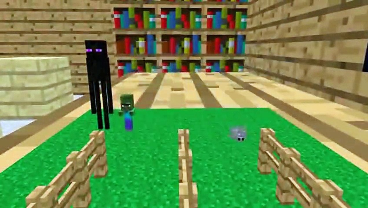 Monster School: Acrobatics - Minecraft Animation