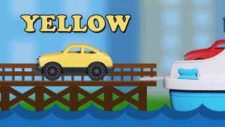 Green Toys Ferry Boat Teaching Colors   Learning Basic Colours Video for Children