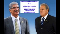Debate entre Salvador Sánchez Cerén y Norman Quijano