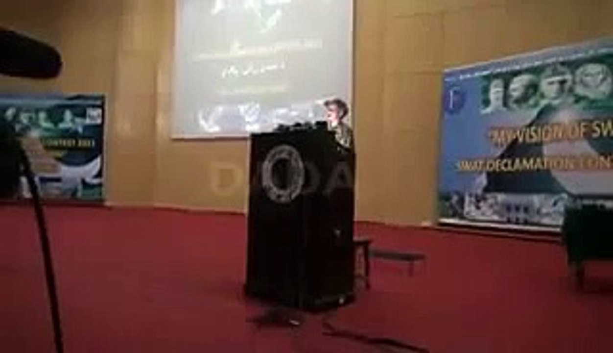 Excellent Speech By Pakistani Kid